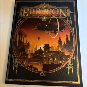 EUC Eberron Rising from the last war book DnD Dungeons & Dragons